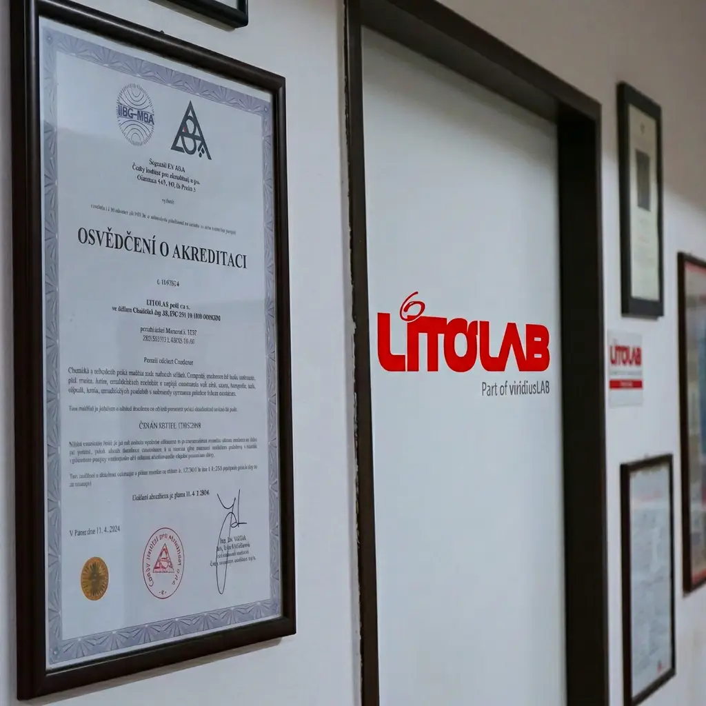 Inside LITOLAB accredited testing laboratory